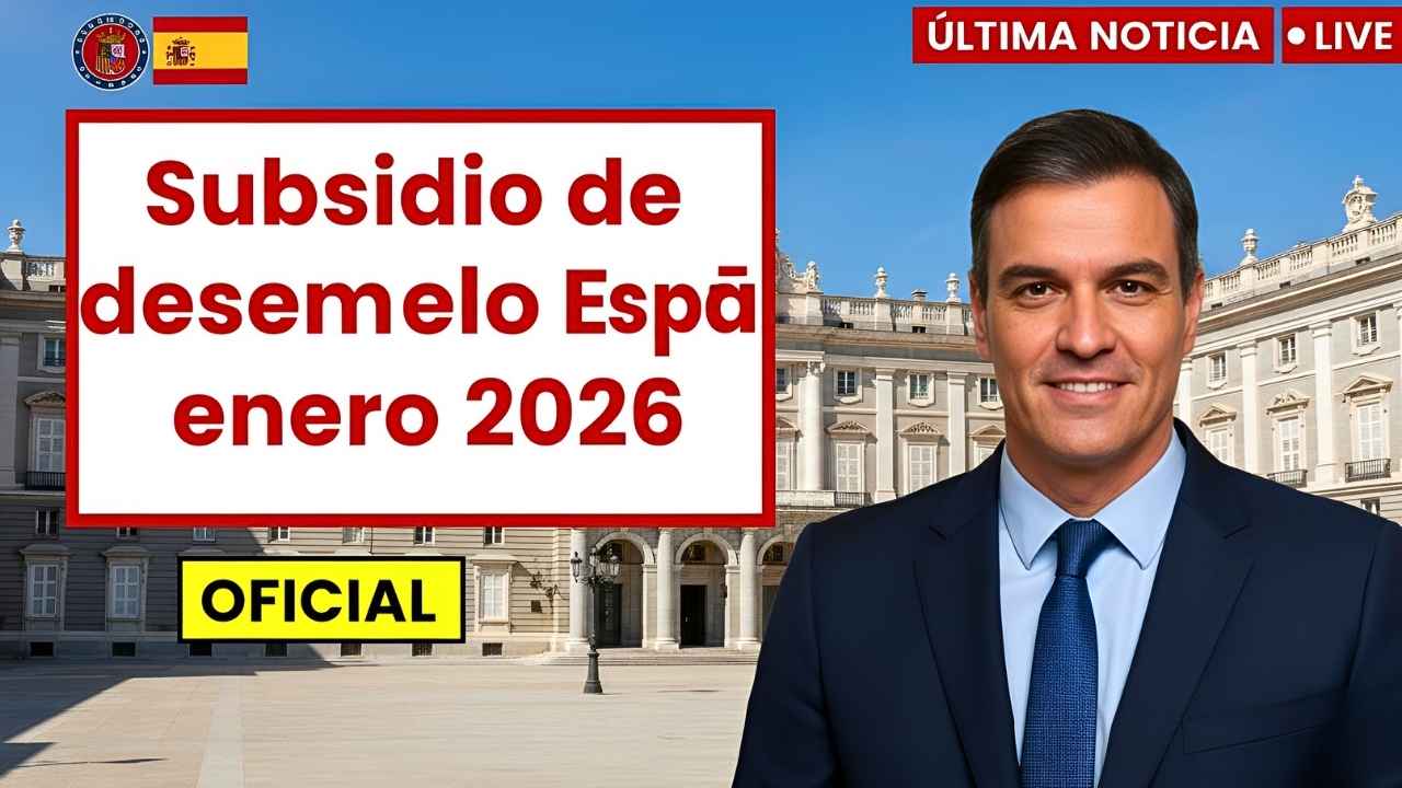 Subsidio de desempleo en España enero 2026: quién califica y cómo solicitarlo
